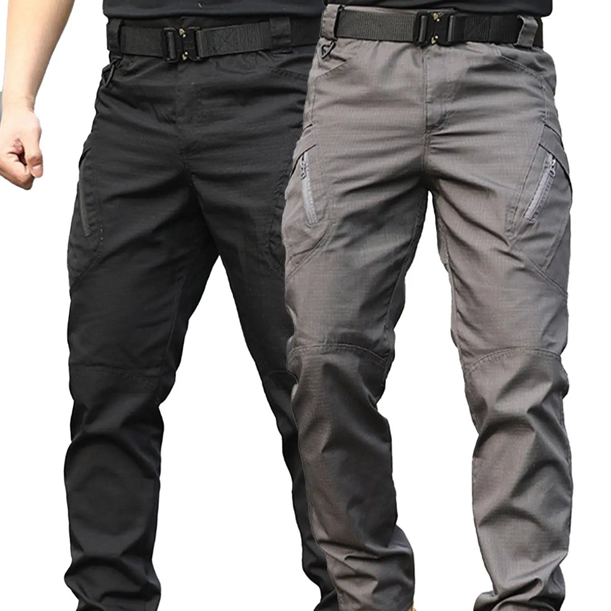 Men's Tactical Cargo Pants 2-Pack, Polyester