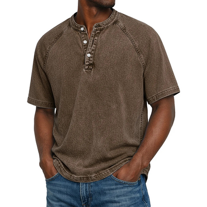 ⭐ Chemise Homme Col Mao Premium – Légère, Respirante & Élégante pour l’Été ✨